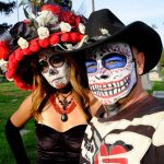 trucco scheletro Halloween