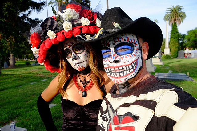 trucco scheletro Halloween